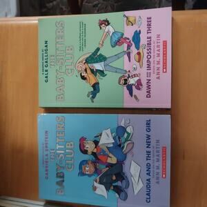 Baby sitters club books set of 2